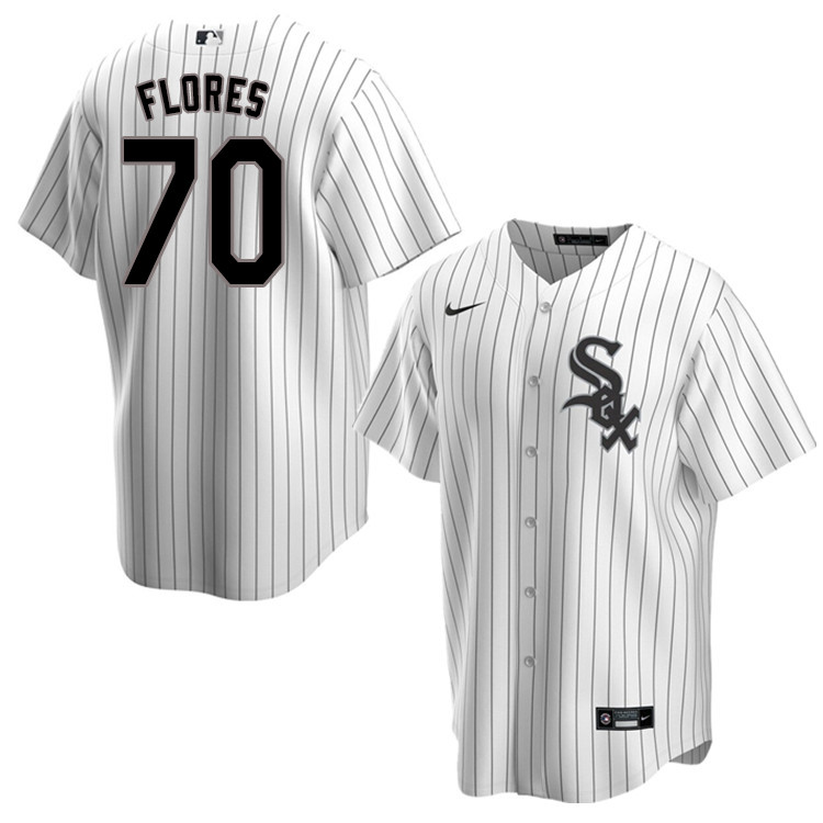 Nike Men #70 Bernardo Flores Chicago White Sox Baseball Jerseys Sale-Pinstripe
